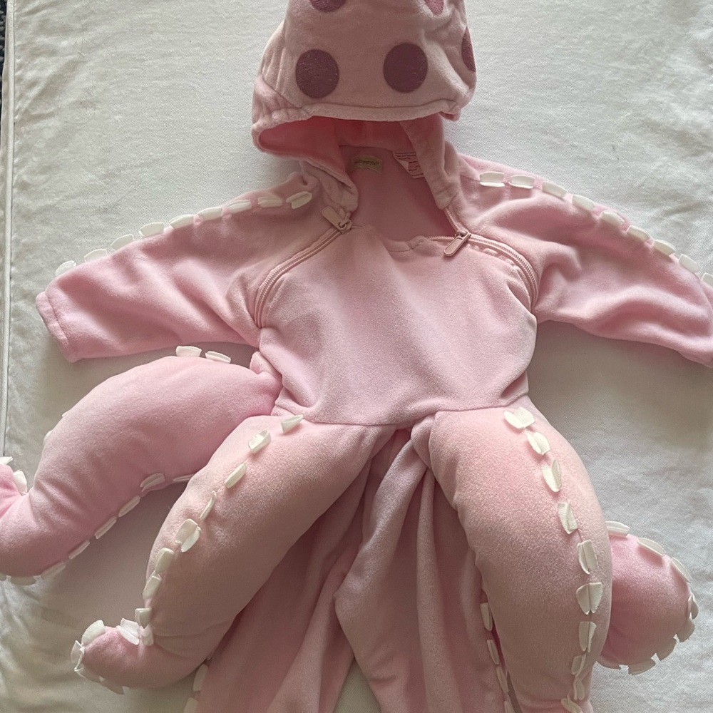 BABYSTYLE Girl’s Pink Octopus Costume Size 3-6 Months